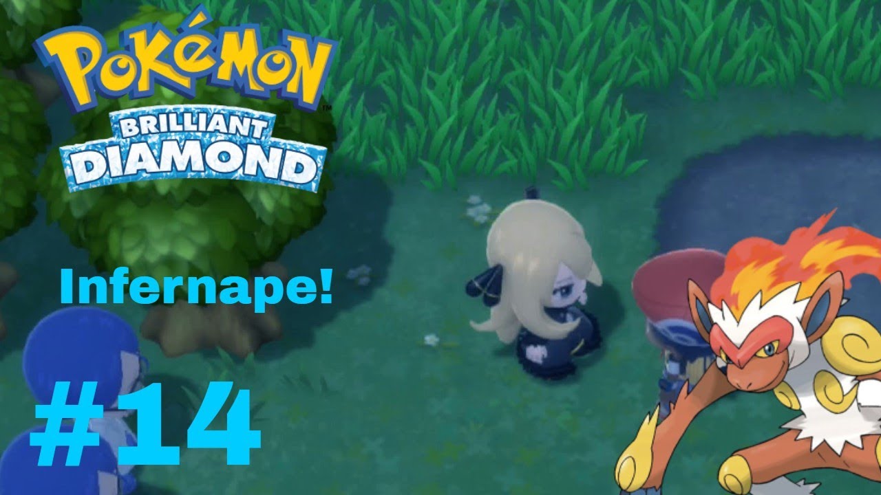 Pokemon Brilliant Diamond & Shining Pearl Part 14 Pyro The Infernape