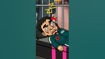 Can You Escape the Squid Game Prison? 😱🚨 #Shorts