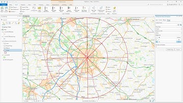 ArcGIS Pro - Creating Concentric Rings and Viewing Result in Google Maps