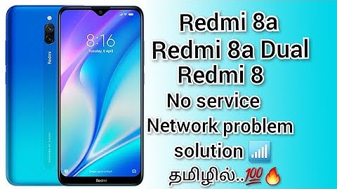 Redmi 8A network soluion in tamil | Redmi 8 Dual | Redmi 8 | No service | network ic replacement |