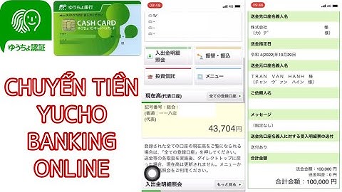 #100 |Cách Chuyển Tiền Yucho Banking Mới Nhất |Cuộc Sống Nhật Bản