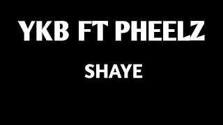 YKB Ft Pheelz - Shaye ( Official Lyrics)