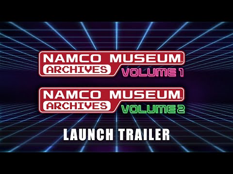 NAMCO MUSEUM ARCHIVES VOL 1 & 2 – Launch Trailer