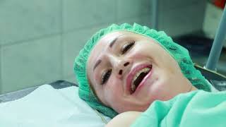 Going under anaesthesia, reaction in few seconds