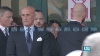 Anguillara, Folla Ai Funerali Dei Genitori Di Carlomagno Larrivo Dei Feretri