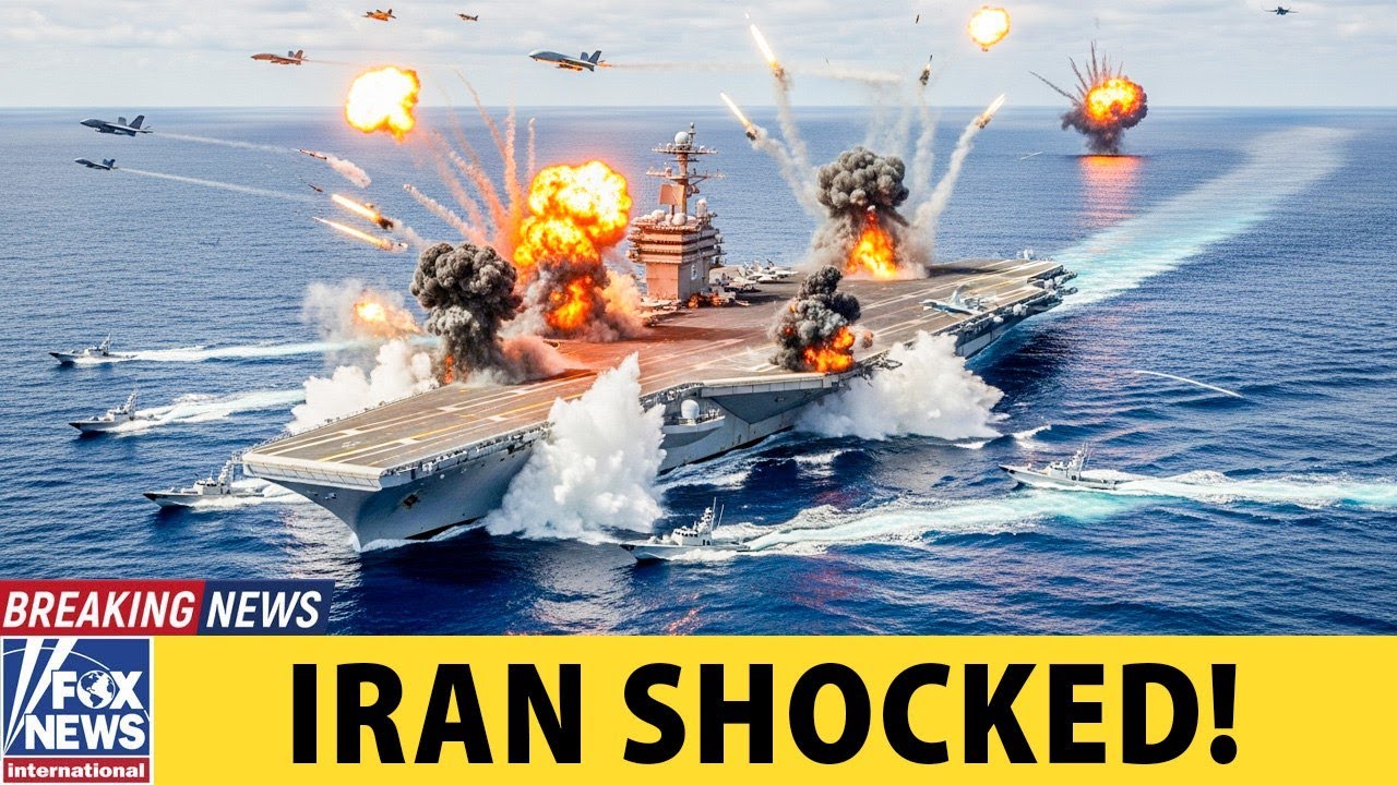 2:47 PM - Iran SHOCK! US Navy Destroys $1B Drone Swarm in Hormuz Showdown