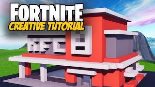 Fortnite Creative Tutorial: KFC Restaurant Build