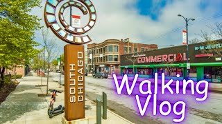 [4K]  Chicago Walking Vlog 2024 | South Chicago | Commercial Avenue | Chicago, Illinois