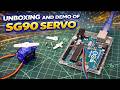SG90 servo motor unboxing and testing