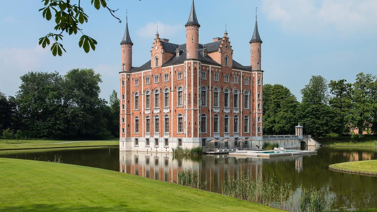 Castle Olsene, Belgium for sale with Sotheby's. A Fairytale Castle For