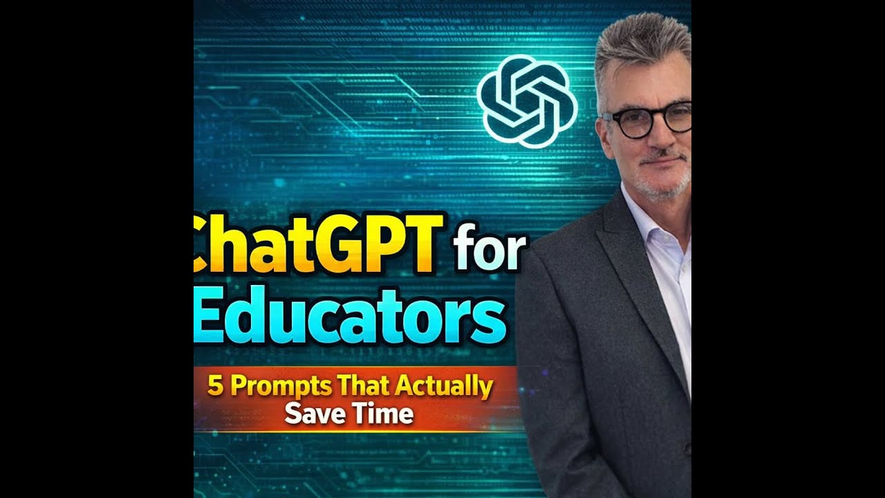 ⁣ChatGPT for Educators: 5 Prompts That Actually Save Time