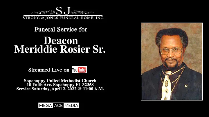 Deacon Meriddie Rosier Memorial Service