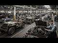 Inside the 1941 Willys Jeep Factory: How America Built the Vehicle That Won WWII in 80 Seconds