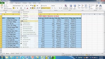 Chương 3 bài 2: Định dạng cơ bản trong bảng tính MS Excel (HD)