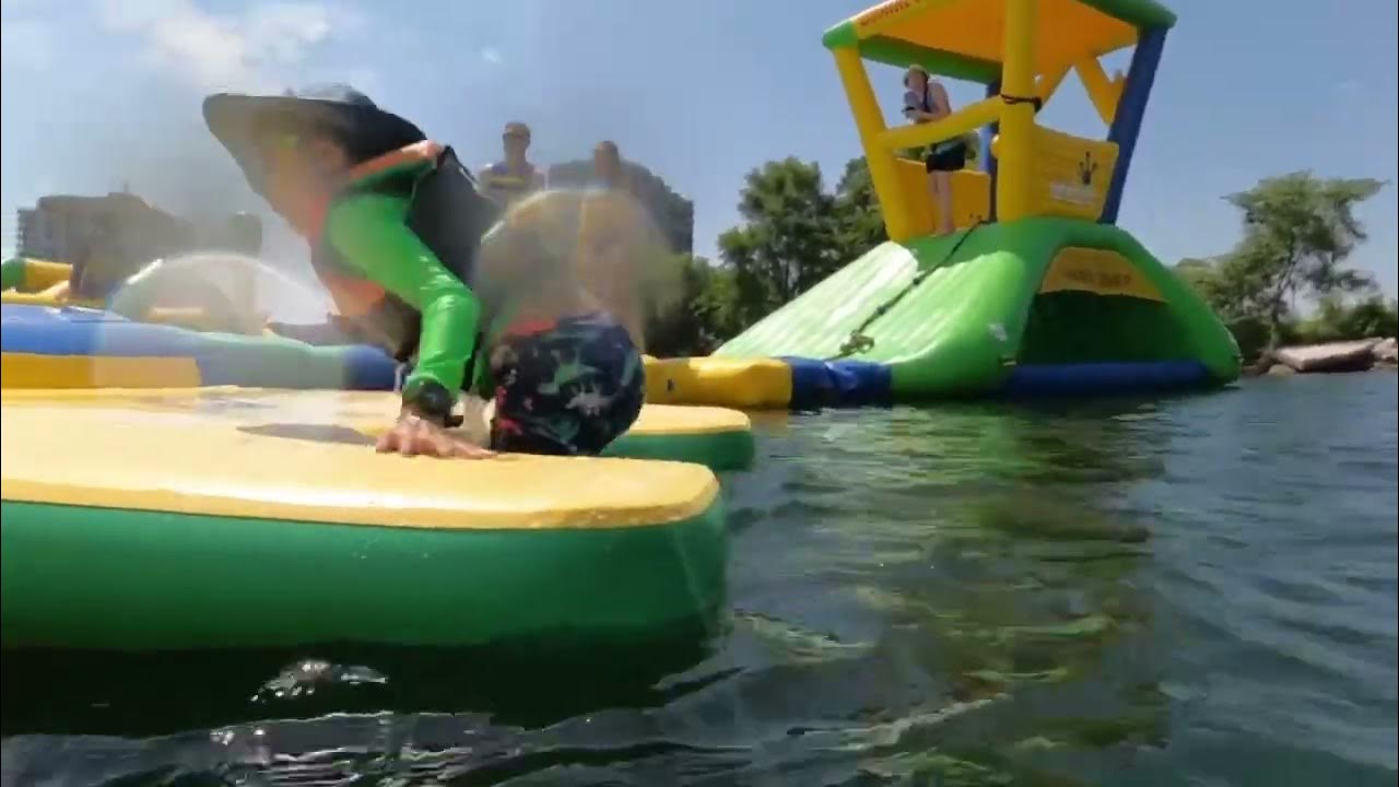 Barrie SPLASH park fun time！ YouTube