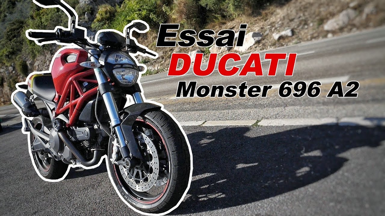 Essai Ducati Monster 696 A2 🤔 YouTube