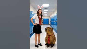 Capybara Outsmarts Sophia Again! 😳 #capybara