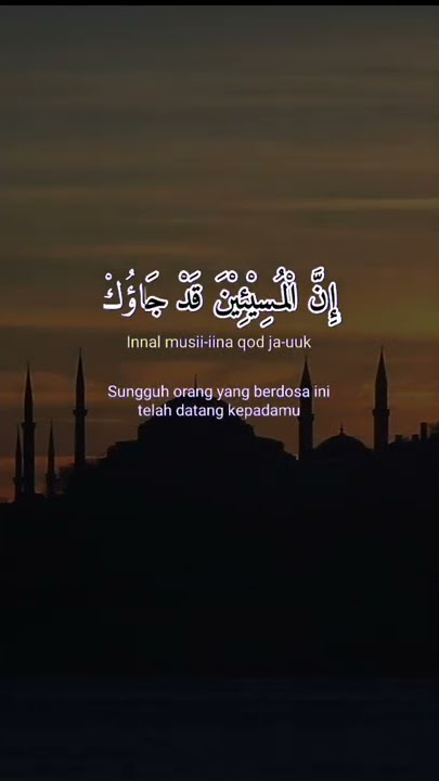 Story Wa 30 Detik || Lirik Ya Sayyidi-Ai Khodijah El Mighwar || Arab Dan Terjemahan