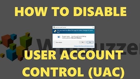 Turn User Account Control On or Off - How to disable UAC