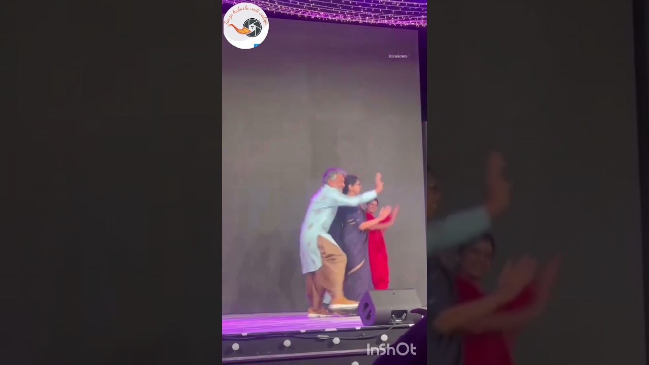 SS rajamouli garu and his wife dance at actor Sri simha  (son of M.M keeravani) marriage sangeth