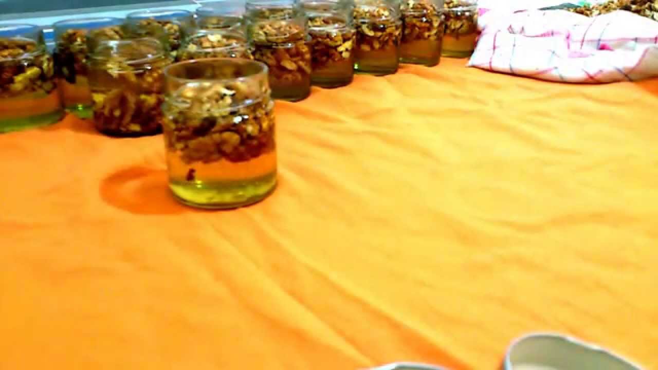 Diy Walnut And Honey Wedding Favors Youtube