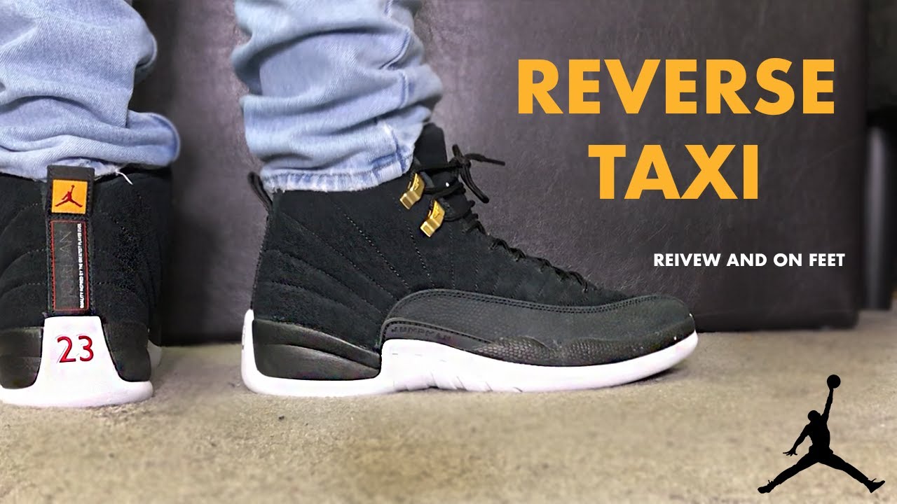 nike jordan 12 reverse taxi