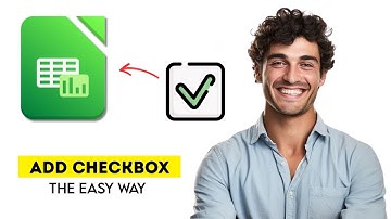 How to Add Checkbox in LibreOffice Calc 2025 (Fast & Easy Guide)