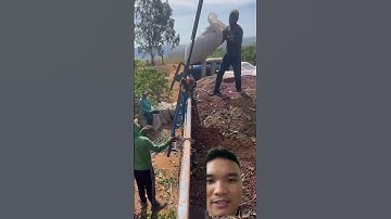 a chàng thông minh chế tạo máy cắt cỏ thành máy tời #farming101