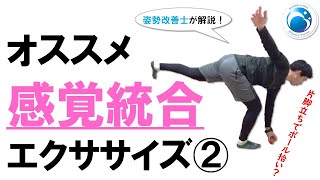 「オススメ感覚統合エクササイズその②」姿勢・動作改善トレーナー”姿勢改善士”が教える！