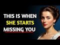 How Women Start Missing The Man They Took for Granted | Female Psychology Reveals the Truth