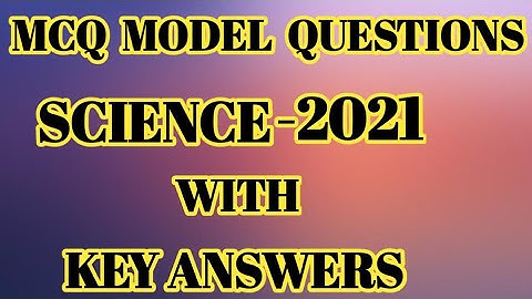 SSLC MCQ MODEL PAPER SCIENCE 2021#Shorts