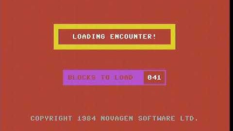Encounter C64 Tape Loader
