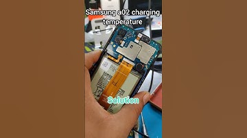 samsung a02 charging temperature solution #smartphone #repair #mobilereparingclasses #howto