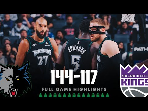 Minnesota Timberwolves Dominate The Sacramento Kings 144-117 | 11.09.25