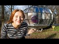 We slept in a ufo in the forest