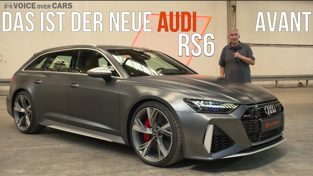 2020 Audi RS6 Avant Fakten Leistung Motor Innenraum Sitzprobe Vorstellung  Premiere Neuvorstellung - YouTube