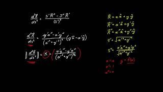 Video 77 - Curvature Using Coordinate Systems