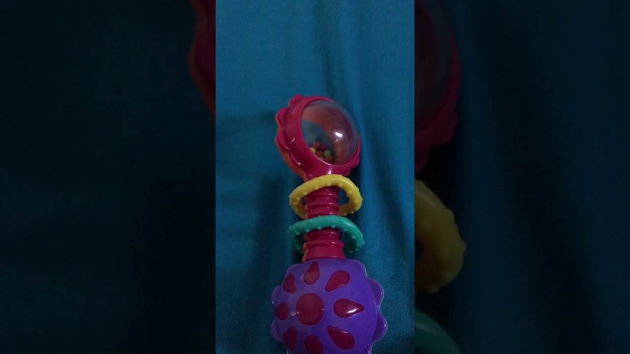 playgro twisting barbell rattle