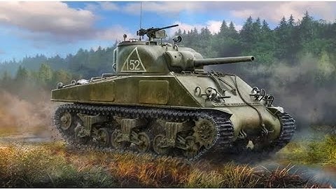 Zvezda M4A2 Sherman 1/72 VIDEO BUILD