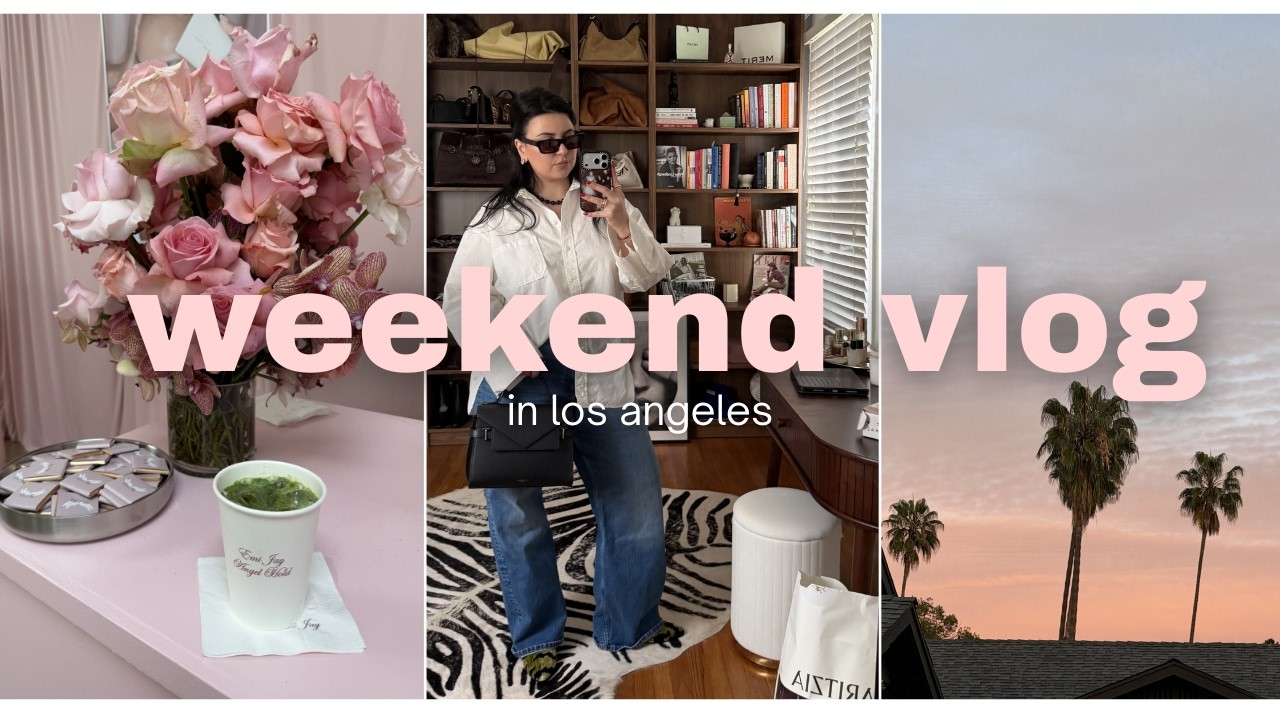 LA Diaries: Invisalign update, Morning Skincare + PR Unboxing & Girls Night!