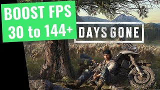 Days Gone - How to BOOST FPS and Increase Performance