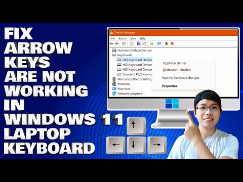 How To Fix Arrow Keys Are Not Working in Windows 1110 Laptop Keyboard by Edmund Mindaros