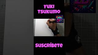 Dibujando a Yuki Tsukumo   Jujutsu Kaisen 2 #viral #viralvideo #anime #youtuber #shortsviral #art