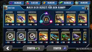 Jurassic World The Game Cameroceras lvl 40 +Spezial Attack Awesome!!