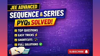 Stop Using Long Methods! Elegant Solutions for Sequence & Series @Mathswithmahesh90