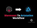 Marmoset to artstation workflow