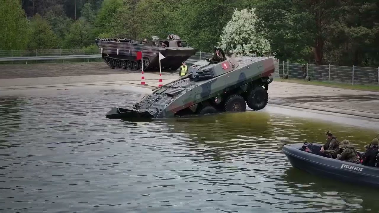 Poznań: Wojskowy basen przeprawowy dla KTO ROSOMAK