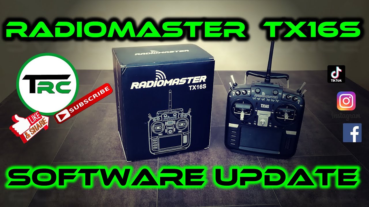 RadioMaster TX16S Software Update [4K] YouTube