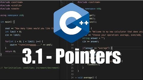 Pointers in C++ - 3.1
