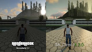 Serendipity 1.1 Ve Sadirectx 3.0 Grafik Karşılaştırması Gta San Andreas 2023